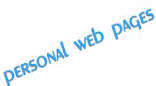 Personal web pages